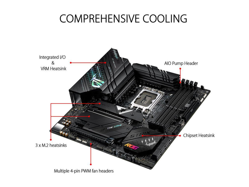 ASUS ROG Strix Z690-G Gaming WiFi 6E LGA 1700(Intel 12th Gen) Micro ATX