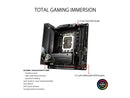 ASUS ROG Strix Z690-I Gaming WiFi 6E LGA 1700 (Intel 12th Gen) mini-ITX