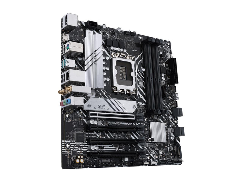 ASUS Prime B660M-A AC D4 LGA 1700(Intel 12th Gen) mATX Motherboard (PCIe