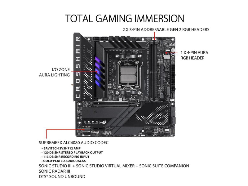 MB ASUS | ROG CROSSHAIR X670E GENE R