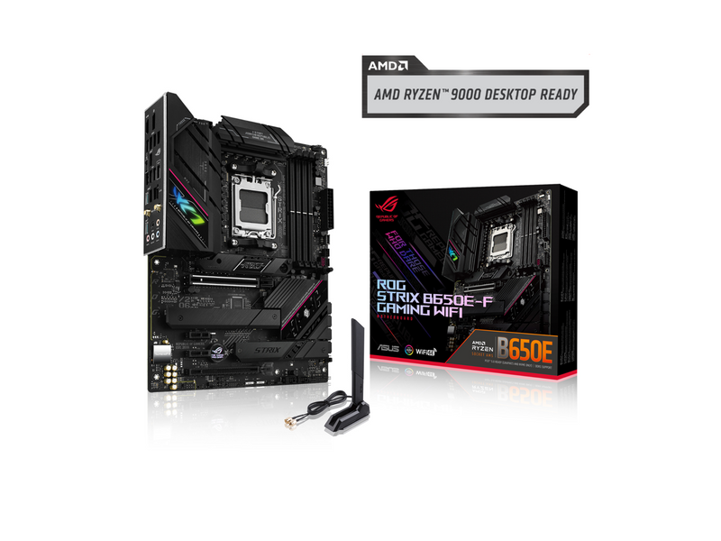 ASUS ROG Strix B650E-F Gaming WiFi AMD B650 AM5 Ryzen™ Desktop 9000 8000 & 7000