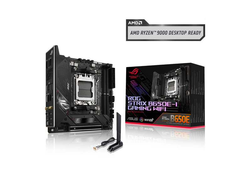 ASUS ROG Strix B650E-I Gaming WiFi AMD B650 AM5 Ryzen™ Desktop 9000 8000 & 7000