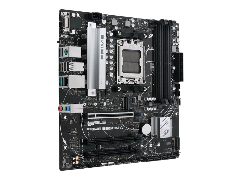 ASUS PRIME B650M-A-CSM Micro-ATX commercial motherboard, DDR5, PCIe 5.0 M.2