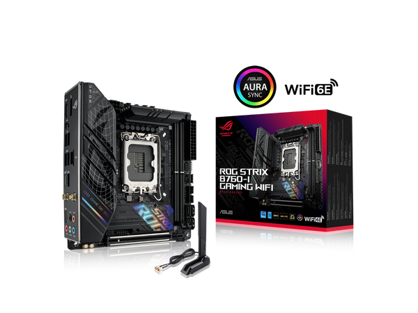 ASUS ROG Strix B760-I Gaming WiFi Intel B760(13th and 12th Gen) LGA 1700