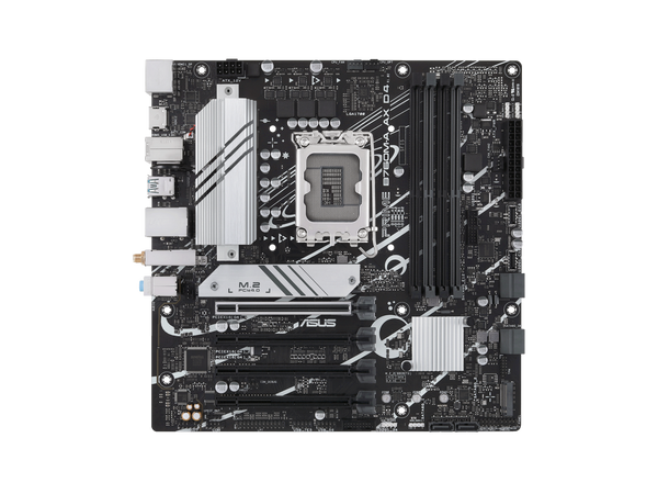 ASUS PRIME B760M-A AX D4 Intel B760 (LGA 1700)((13th and 12th Gen)  mATX