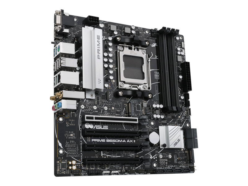 ASUS Prime B650M-A AX II AMD B650(Ryzen 7000) Micro-ATX motherboard(DDR5