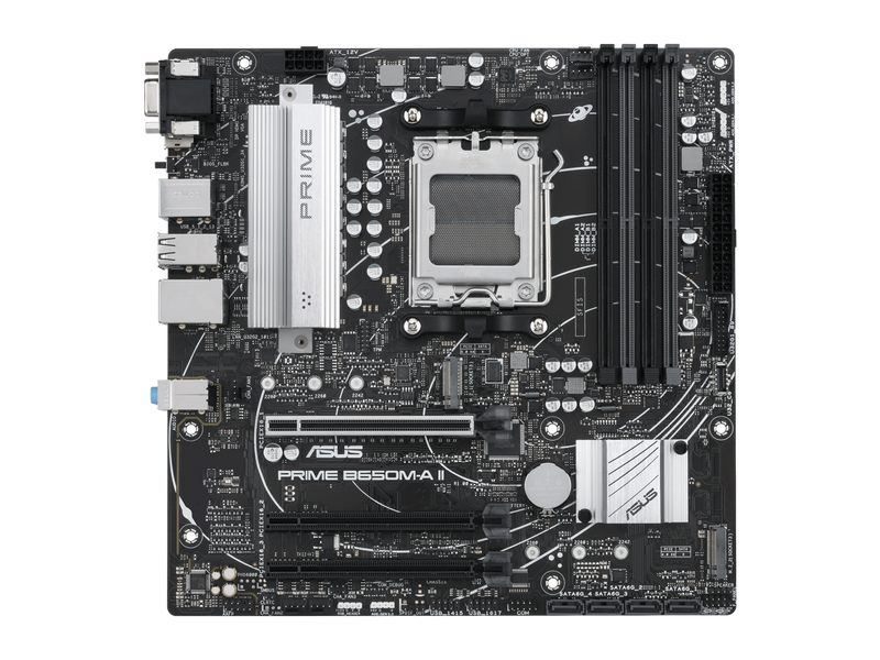 ASUS PRIME B650M-A II-CSM Micro-ATX commercial motherboard, DDR5 6400+(OC), PCIe