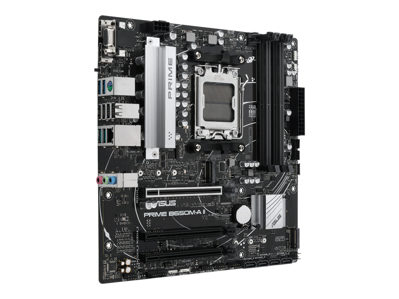 ASUS PRIME B650M-A II-CSM Micro-ATX commercial motherboard, DDR5 6400+(OC), PCIe