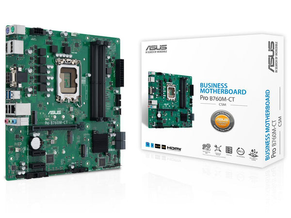 ASUS Pro B760M-CT-CSM Intel socket LGA1700 for 13th&12th Gen Intel processors