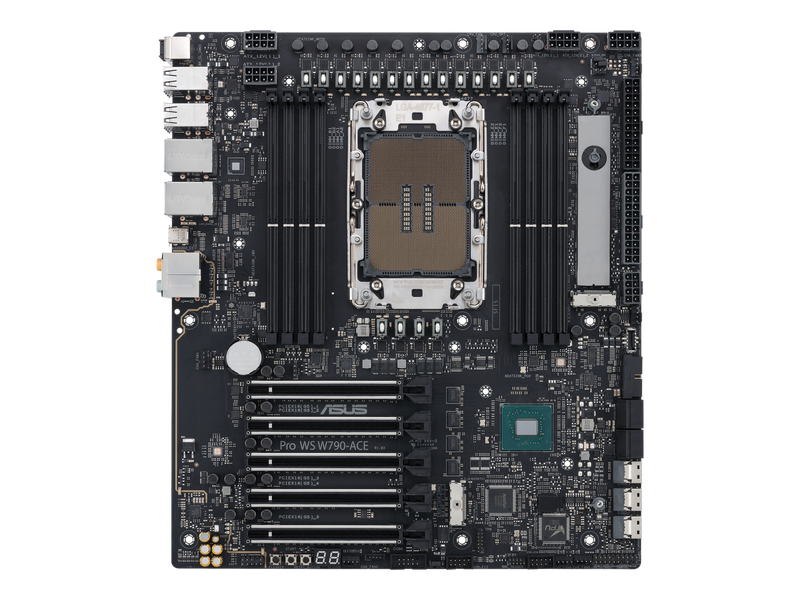 ASUS Pro WS W790-ACE Intel® W790 (LGA 4677) CEB workstation motherboard, PCIe