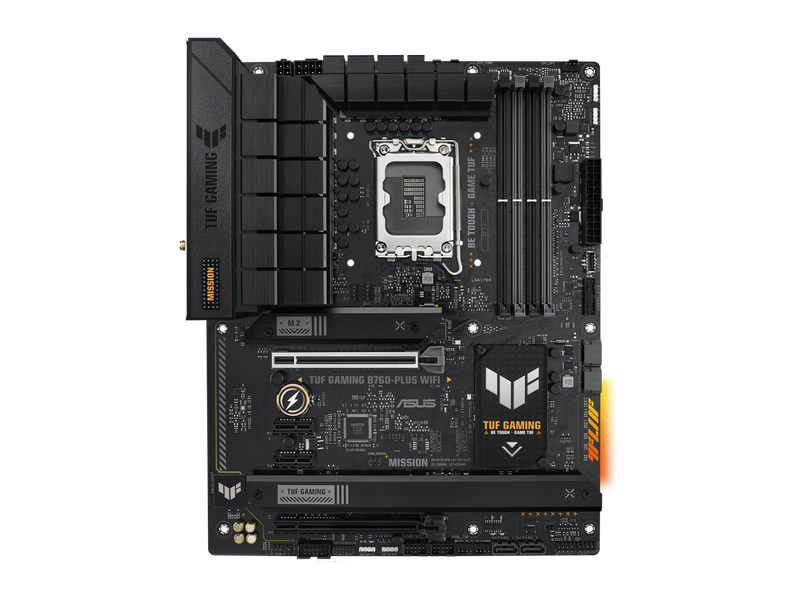 ASUS TUF GAMING B760-PLUS WIFI Intel B760 (13th and 12th Gen) LGA 1700 ATX