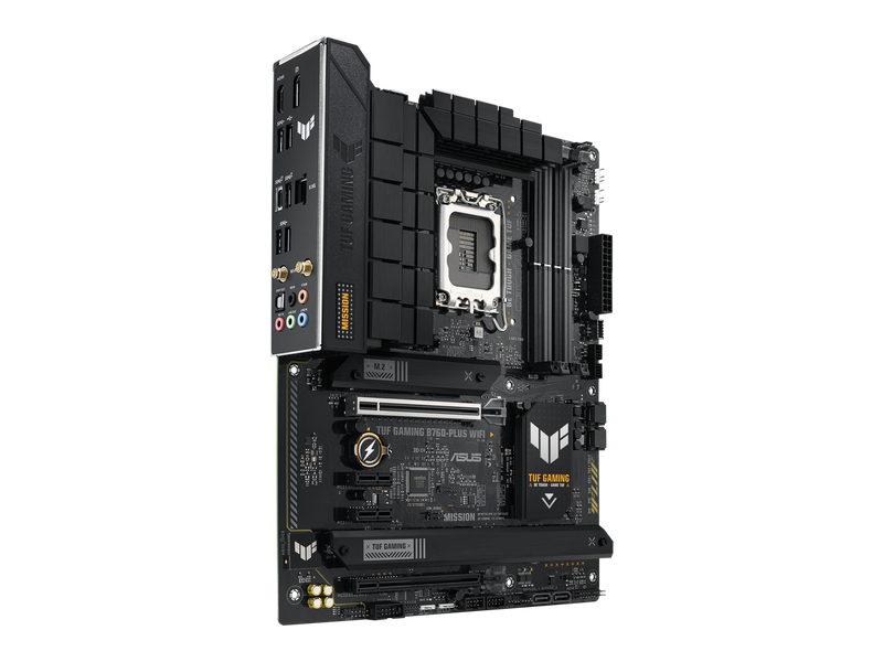 ASUS TUF GAMING B760-PLUS WIFI Intel B760 (13th and 12th Gen) LGA 1700 ATX
