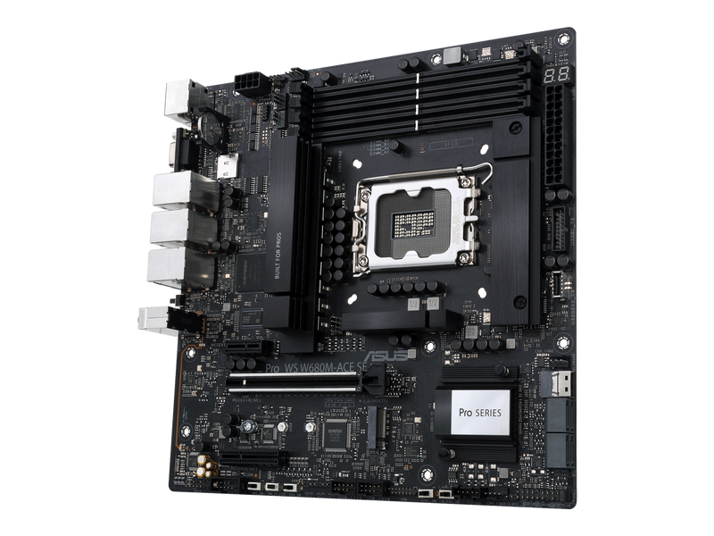 Pro WS W680M-ACE SE Intel LGA 1700 mATX BMC AST2600 onboard workstation