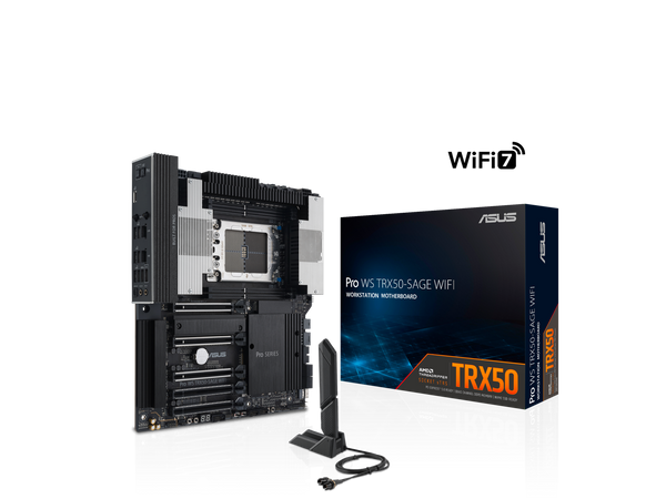 ASUS Pro WS TRX50-SAGE WIFI CEB Workstation motherboard, AMD Ryzen™