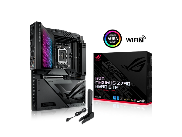 ROG MAXIMUS Z790 HERO BTF Intel® Z790 LGA 1700 ATX motherboard with