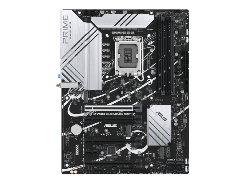 ASUS Z790 GAMING WIFI7 LGA 1700 ATX motherboard with PCIe 5.0, three M.2 slots,