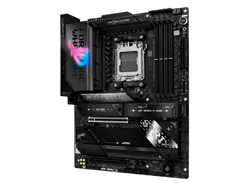 ASUS ROG STRIX X870E-E GAMING WIFI AMD AM5 X870 ATX motherboard 18+2+2 power