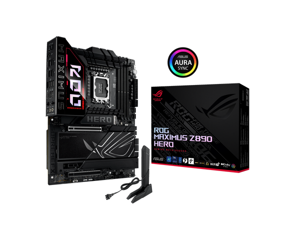 ASUS ROG MAXIMUS Z890 HERO Intel® Z890 LGA 1851 ATX motherboard, Advanced AI