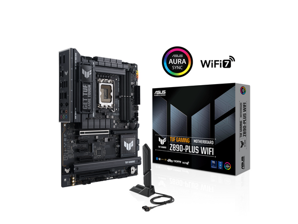 ASUS TUF GAMING Z890-PLUS WIFI Z890 LGA 1851 ATX motherboard, Intel® Core™ Ultra