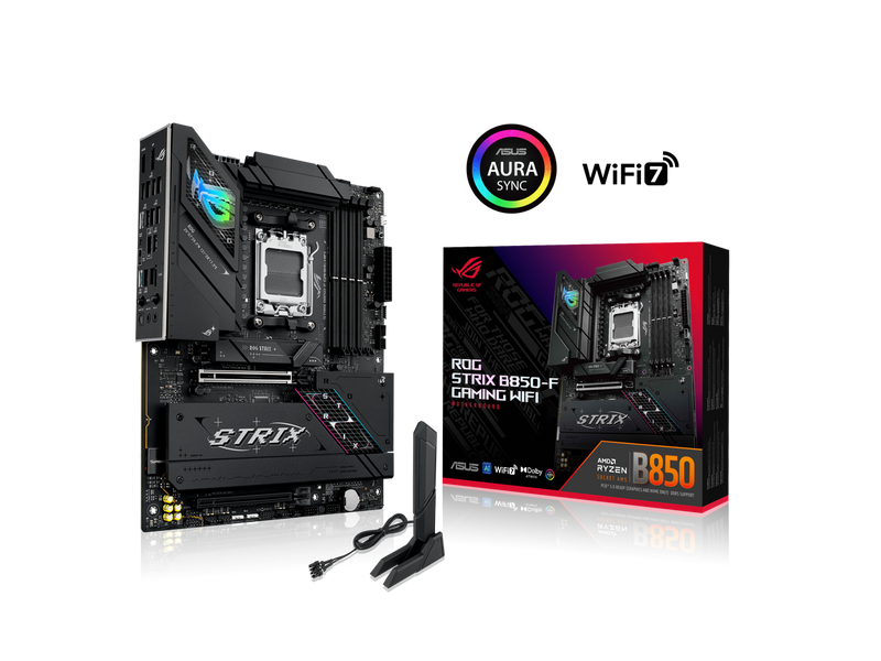 ASUS ROG STRIX B850-F GAMING WIFI AMD AM5 B850-F ATX motherboard 16+2+2 power