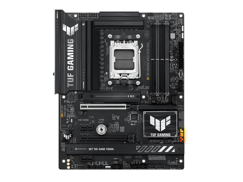 ASUS TUF GAMING B850-PLUS WIFI AMD AM5 B850 ATX motherboard, 14+2+1 80A stages,