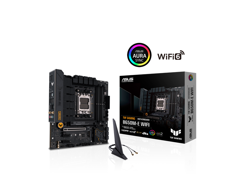 TUF GAMING B650M-E WIFI AMD Socket AM5 for AMD Ryzen™ 7000 Series