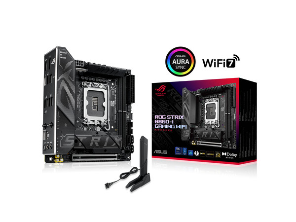 ASUS ROG STRIX B860-I GAMING WIFI B860 LGA 1851 mITX Mini-ITX motherboard, Intel