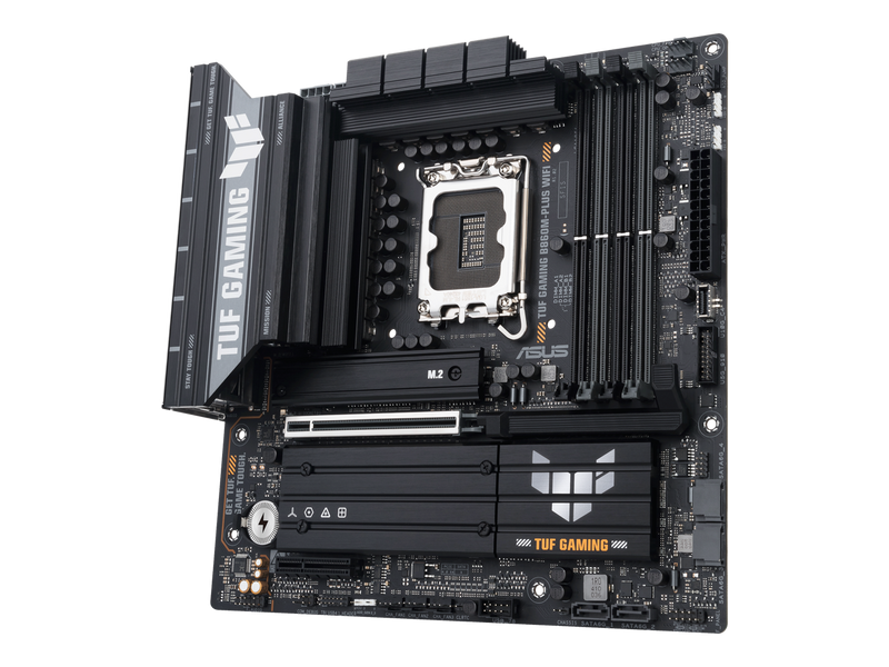 ASUS TUF GAMING B860M-PLUS WIFI B860 LGA 1851 mATX motherboard, Intel Core Ultra