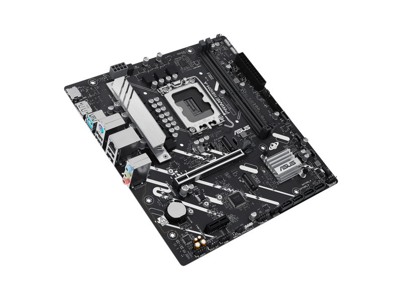 ASUS PRIME H810M-A-CSM Intel H810 LGA 1851 mATX motherboard, 6+1+1+1 Discrete