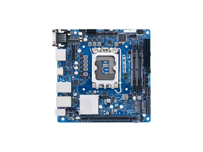 ASUS Mini-ITX, LGA1700 socket for the 14th/ 13th/ 12th Gen CPU, H610 chipset,