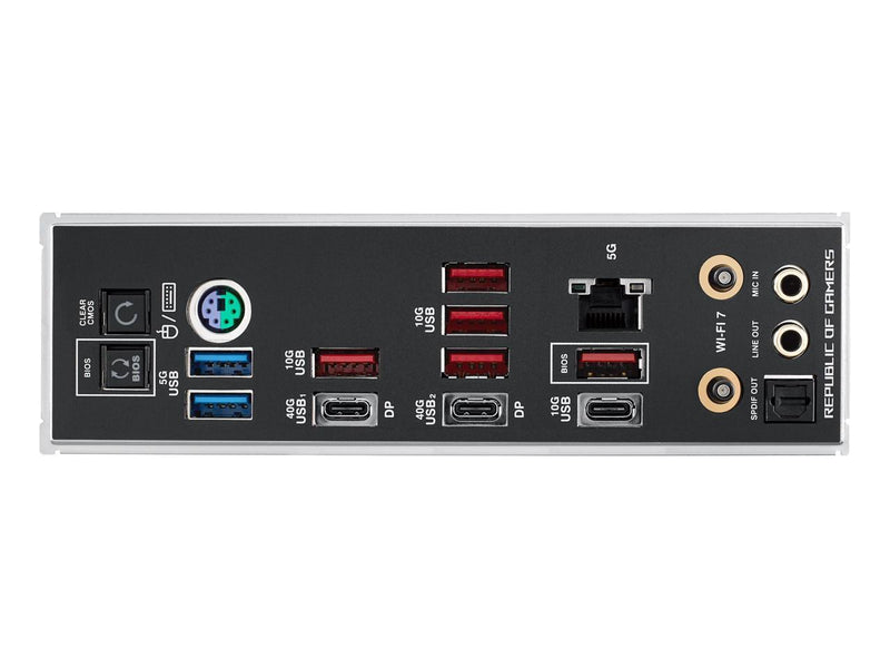 ASUS ROG CROSSHAIR X870E APEX AMD X870E AM5 ATX motherboard, Advanced AI