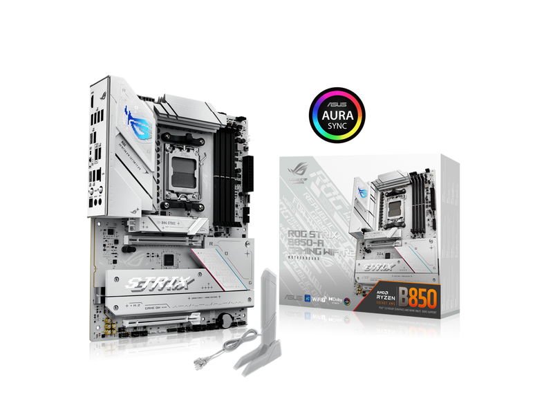 ASUS ROG STRIX B850-A GAMING WIFI R2 AMD AM5 B850 ATX motherboard with 14+2+1