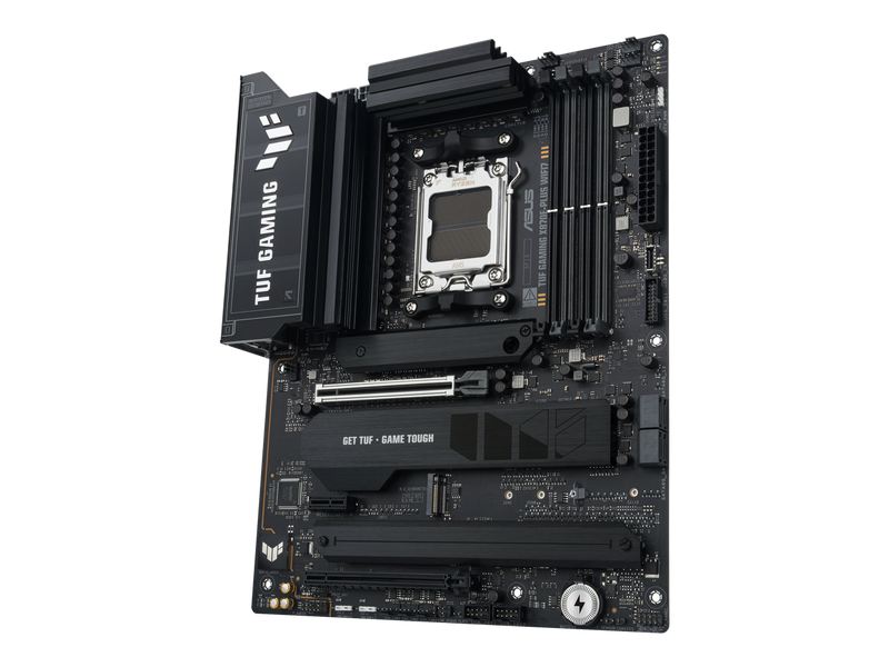 ASUS TUF GAMING X870E-PLUS WIFI7 AMD X870E ATX Motherboard with 16+2+1 80A Power