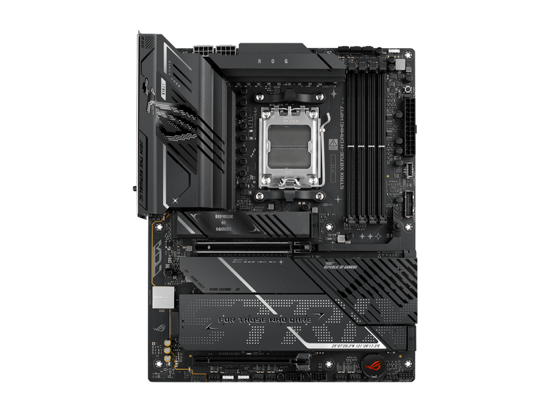 ASUS ROG STRIX X870E-H GAMING WIFI7 AMD X870E-H ATX motherboard with 16+2+1