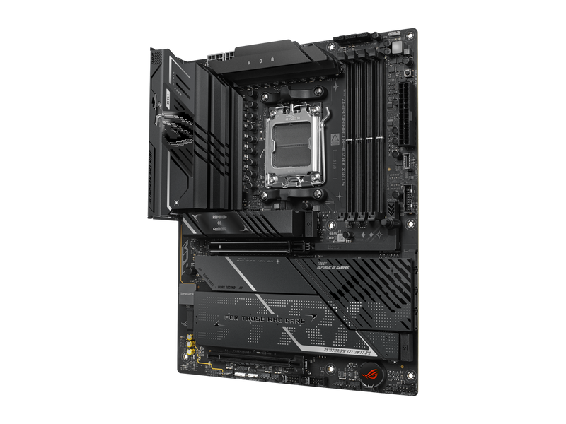 ASUS ROG STRIX X870E-H GAMING WIFI7 AMD X870E-H ATX motherboard with 16+2+1