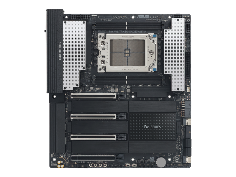 ASUS Pro WS TRX50-SAGE WIFI A AMD TRX50 TR5 CEB workstation motherboard, CPU &