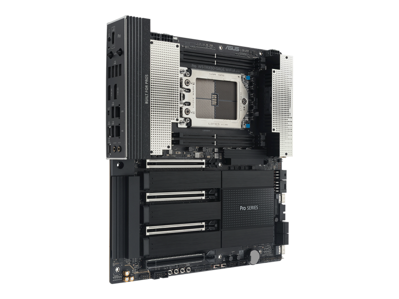 ASUS Pro WS TRX50-SAGE WIFI A AMD TRX50 TR5 CEB workstation motherboard, CPU &