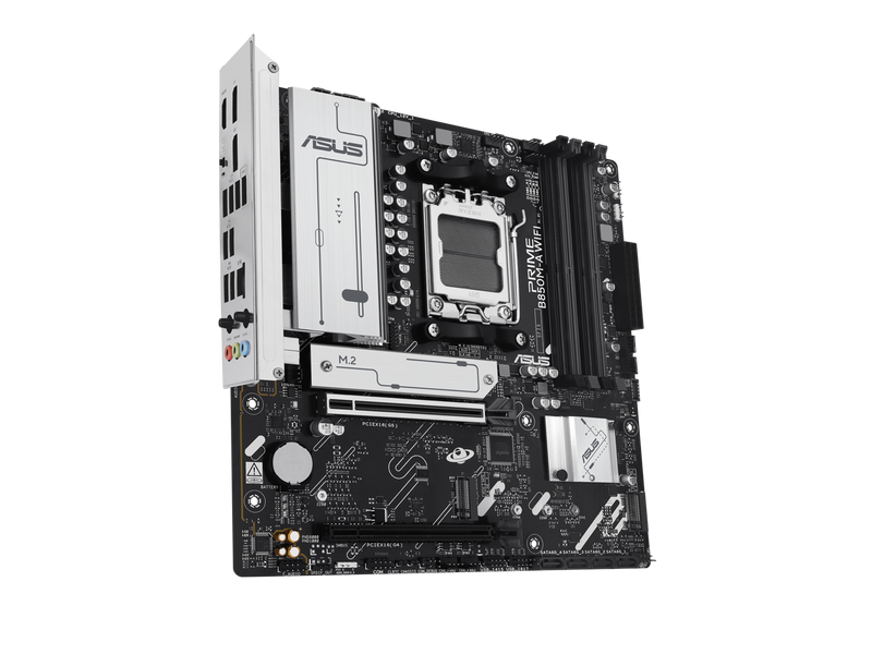 ASUS PRIME B850M-A WIFI-CSM AMD AM5 B850 mATX motherboard, DDR5, PCIe 5.0 Ready,
