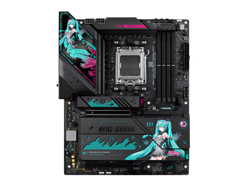 ASUS ROG STRIX X870E-H GAMING WIFI7 HATSUNE MIKU EDITION AMD X870E ATX