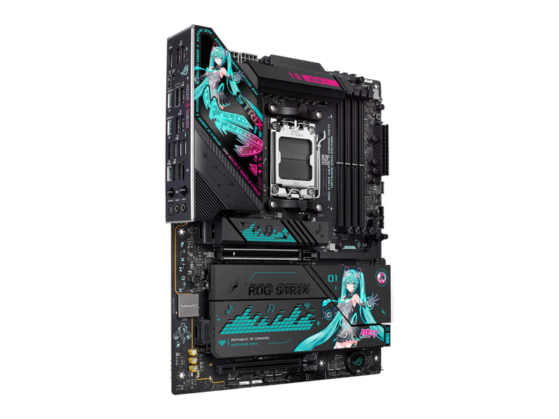 ASUS ROG STRIX X870E-H GAMING WIFI7 HATSUNE MIKU EDITION AMD X870E ATX
