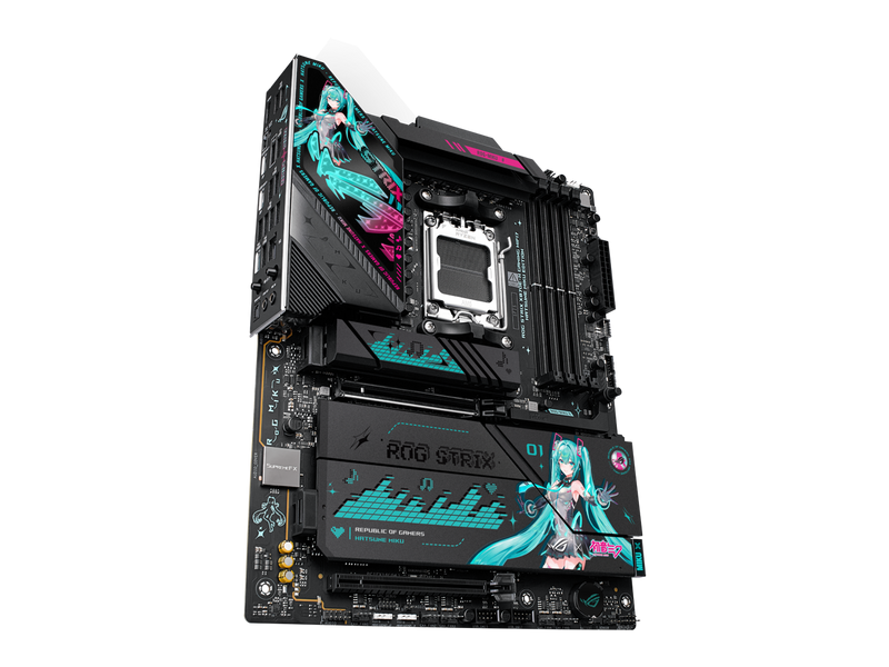 ASUS ROG STRIX X870E-H GAMING WIFI7 HATSUNE MIKU EDITION AMD X870E ATX