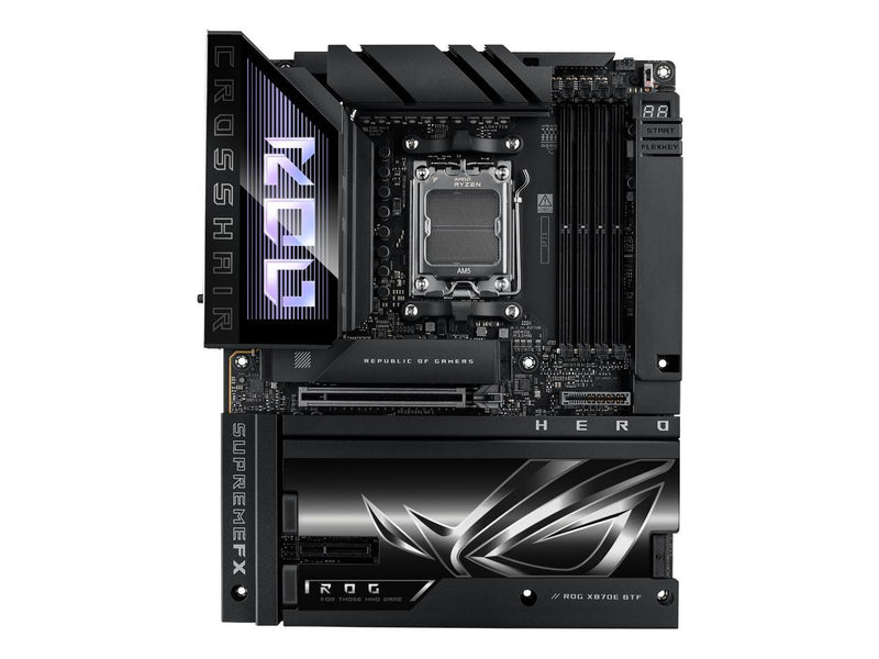 ASUS ROG CROSSHAIR X870E HERO BTF AMD X870E ATX Board with Hidden-connector