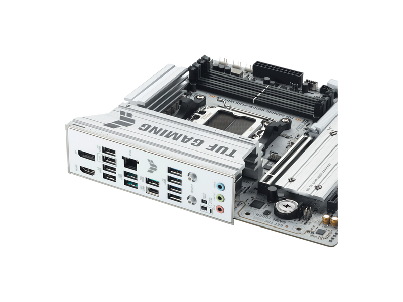 ASUS TUF GAMING B850M-PLUS WIFI7 W AMD B850 mATX motherboard, 14+2+1 80A DrMOS