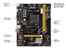 BIOSTAR B450MH AM4 AMD B450 SATA 6Gb/s Micro ATX AMD Motherboard