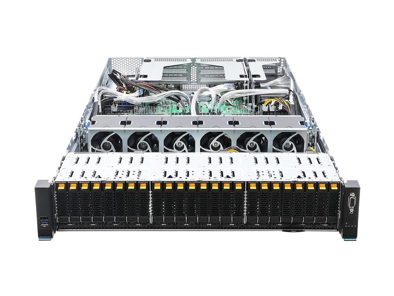 2U Rackmount with 1+1, 80-PLUS Titanium, 2600W CRPS Dual Socket SP5 (LGA 6096),