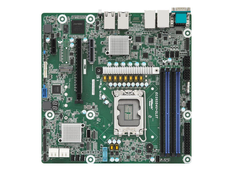 ASRock rack EC262D4U-2L2T Micro-ATX Server Motherboard, Intel® Xeon®