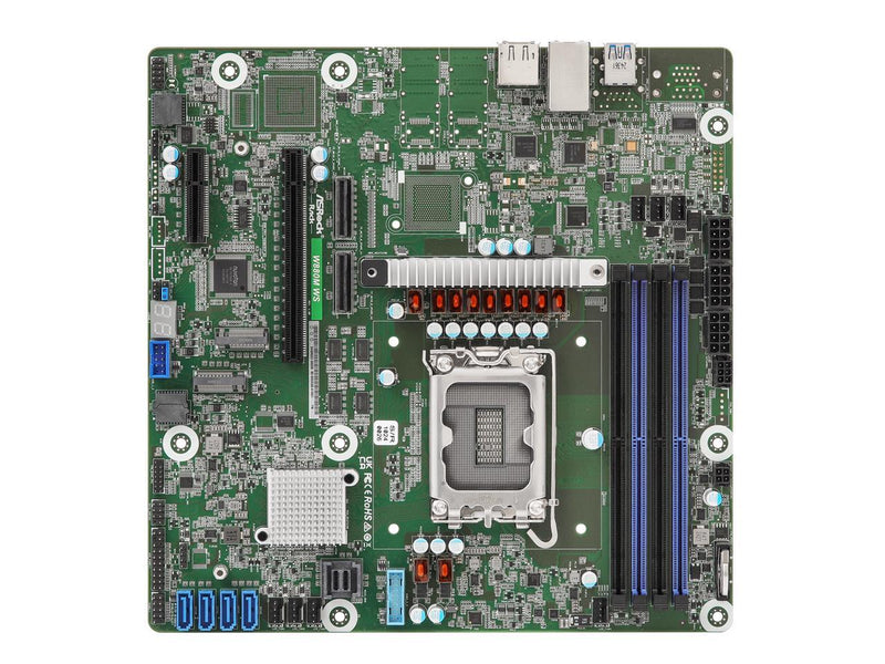 ASRock Rack Server Motherboard W880M WS Micro-ATX Single Socket LGA 1851 Intel