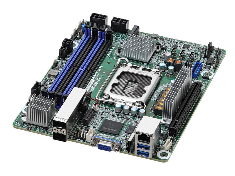 ASRock Rack Server Motherboard W880D4ID-2Q Deep mini-ITX Single Socket LGA 1851