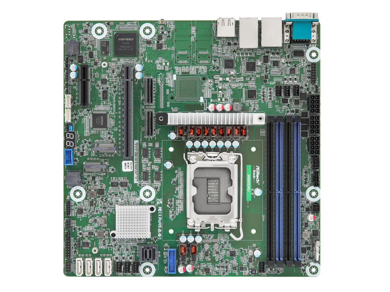 ASRock Rack Server Motherboard W880D4U Micro-ATX Single Socket LGA 1851  Intel®