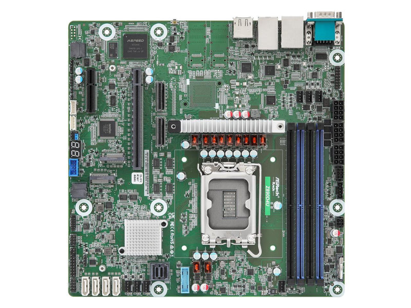 Asrock Rack Z890D4U Micro-ATX Server Motherboard Single Socket (LGA 1851) Intel®